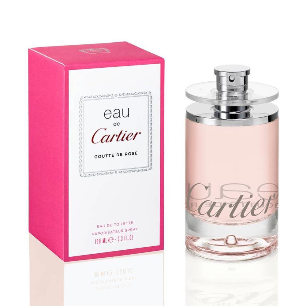مشخصات و خرید ادو تویلت زنانه eau de cartier goutte de rose کارتیر eau de  cartier goutte de rose cartier for women edt