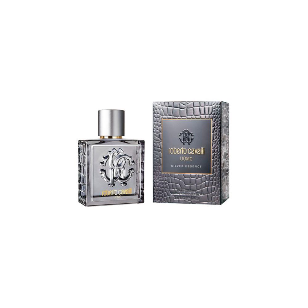 roberto cavalli uomo silver essence